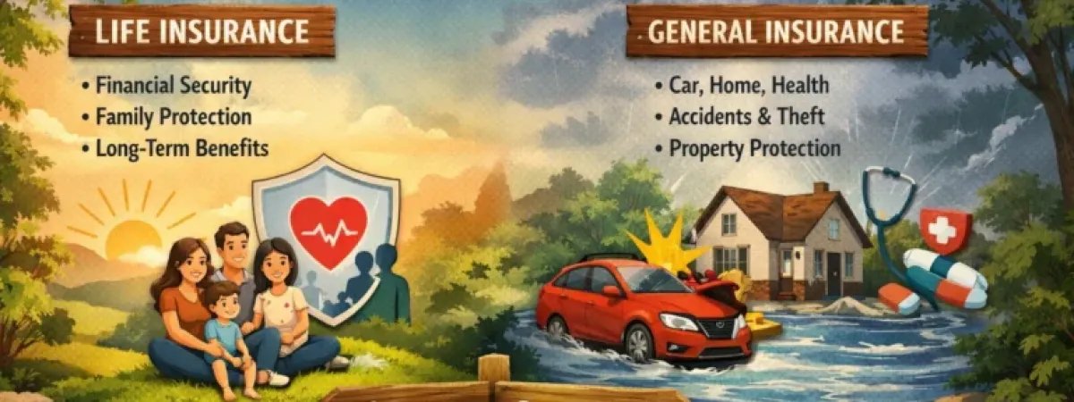 What Are the Key Differences Between Life and General Insurance?